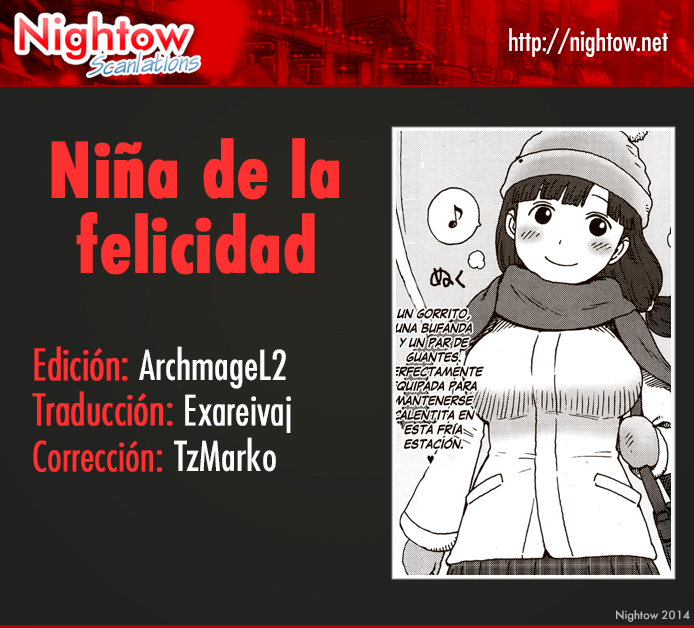 Oneshot – [Nightow] Nina de la felicidad