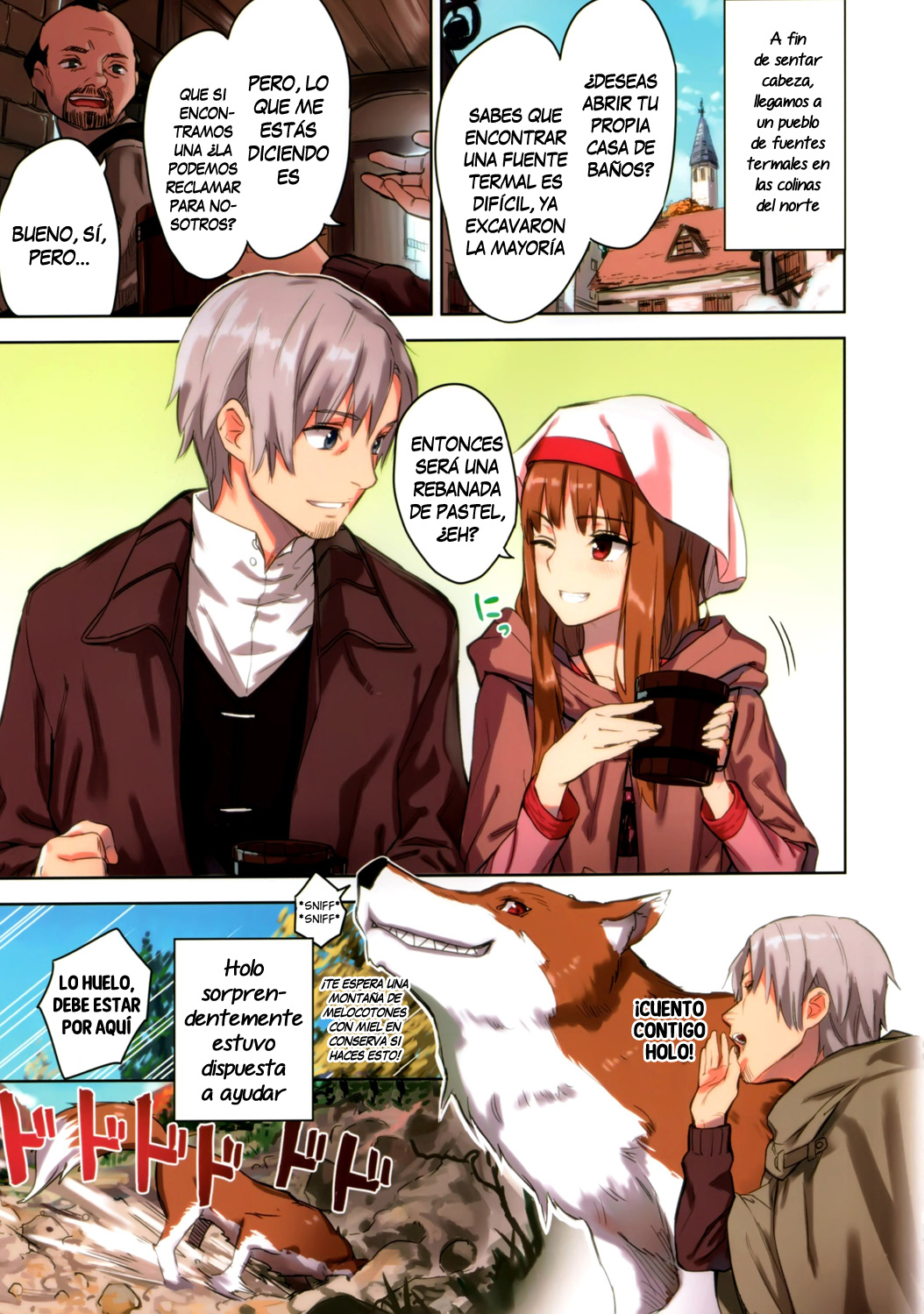 Spice and Wolf – [Nightow] Wacchi to Nyohhira Bon FULL COLOR (Spice and Wolf)