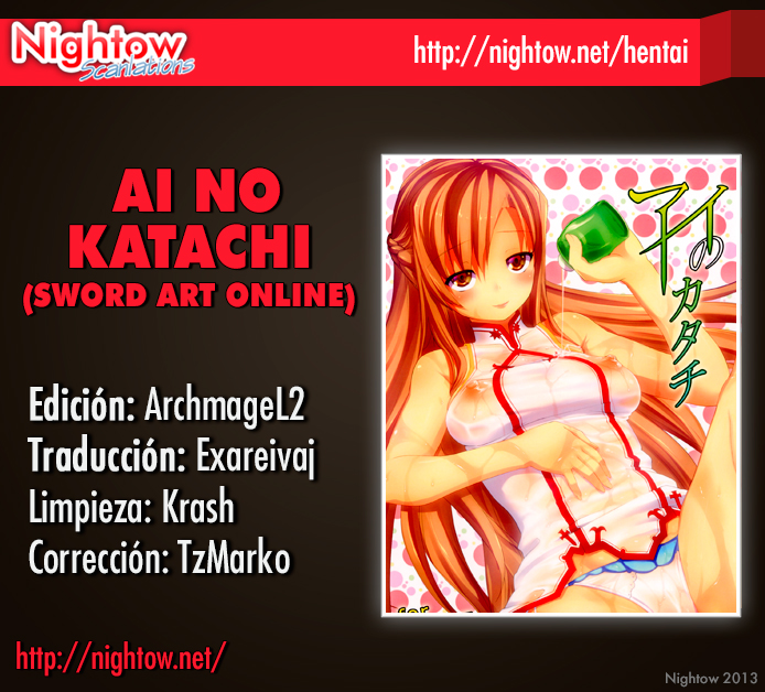 Sword Art Online – [Nightow] Ai no Katachi (Sword Art Online)