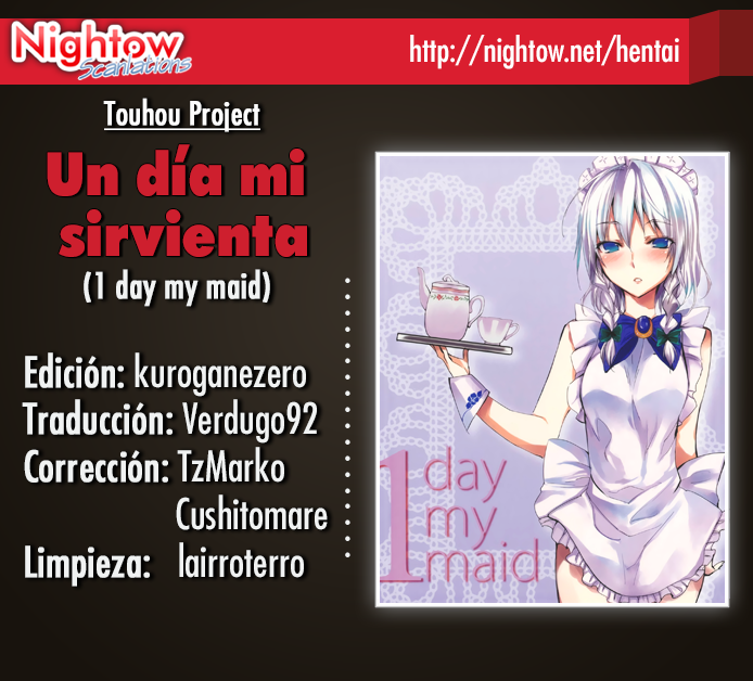 Touhou Project – [Nightow] Un Dia Mi Sirvienta