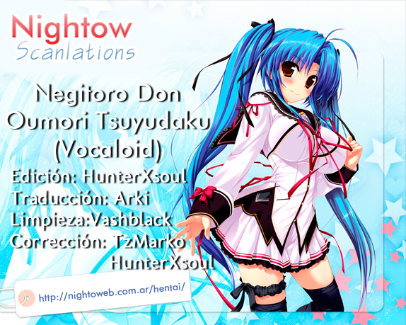 Vocaloid – [Nightow] Negitoro Don Oumori Tsuyudaku